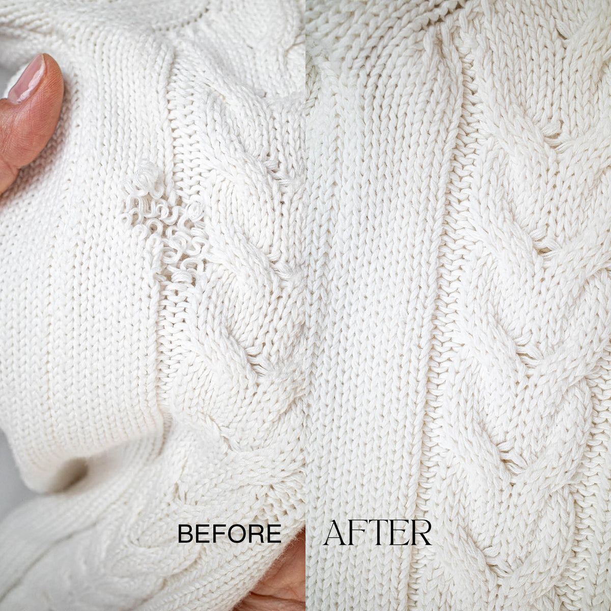Invisible Mending (Swiss darning)