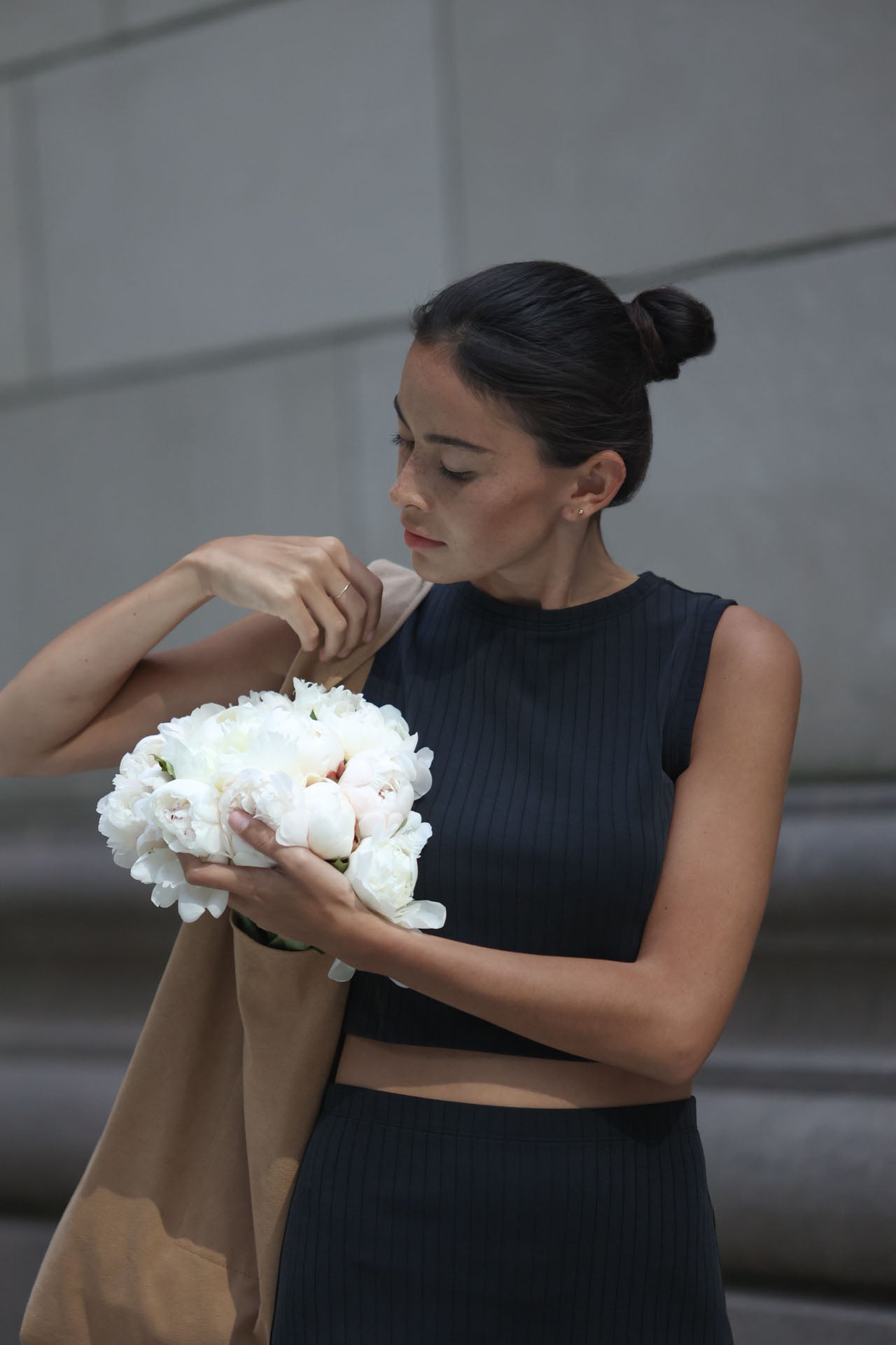 Black Tencel Knit Blaire Top