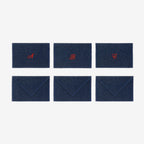 Raw Denim Monogram Cardholder