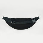 Black Denim Belt Bag